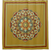 Oriental Mandala - Duschvorhang (Vorderseite)