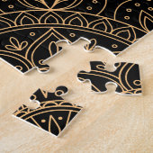 Oriental Mandala, Luxus Vintages Muster. Puzzle (Seite)