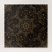 Oriental Mandala, Luxus Vintages Muster. Puzzle (Horizontal)