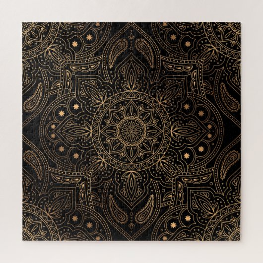 Oriental Mandala, Luxus Vintages Muster. Puzzle (Vertikal)