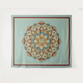 Oriental Mandala - Tapestry Wandteppich (Vorderseite (Horizontal))
