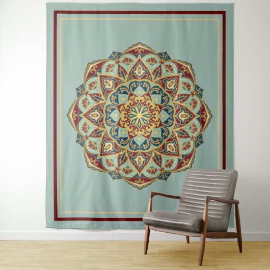 Oriental Mandala - Tapestry Wandteppich (Beispiel)