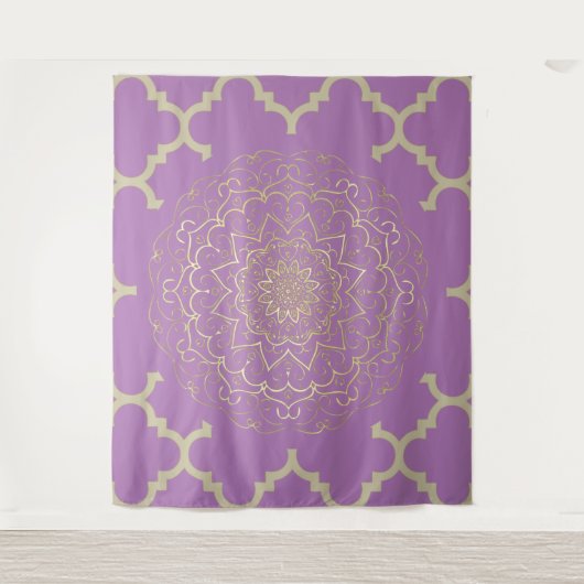 Oriental Mandala - Tapestry Wandteppich (Vorderseite)