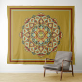Oriental Mandala - Tapestry Wandteppich (Beispiel (Horizontal))