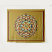 Oriental Mandala - Tapestry Wandteppich (Vorderseite (Horizontal))