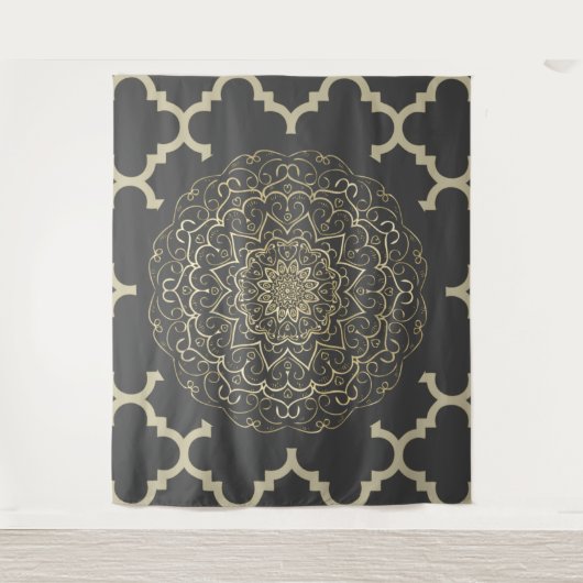 Oriental Mandala - Tapestry Wandteppich (Vorderseite)