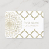 Oriental Mandala - Visitenkarte (Vorderseite)
