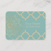 Oriental Mandala - Visitenkarte (Vorderseite)