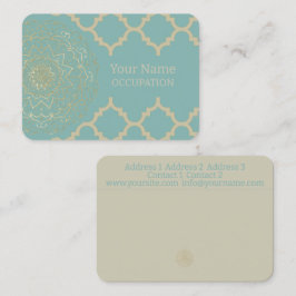 Oriental Mandala - Visitenkarte