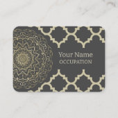 Oriental Mandala - Visitenkarte (Vorderseite)