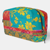 ORIENTAL marokkanische Farbmuster - Toilettenbeute Waschbeutel (Rechte Ecke)