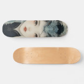Oriental Mythological Dragon Nymph Skate Deck Skateboard (Horizontal)