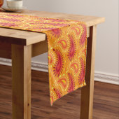 Oriental Orange Persian Paisley Pattern Kurzer Tischläufer (Beispiel)