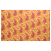 Oriental Orange Persian Paisley Pattern Stoff (Fat Quarter (45,7 x 55,9 cm))