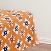 Oriental Orange White Katazome Blume Pattern Tischdecke (Beispiel)