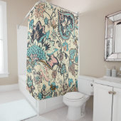 Oriental Paisley: Stilvolle Textil Elegance. Duschvorhang (Beispiel)