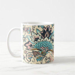 Oriental Paisley: Stilvolle Textil Elegance. Kaffeetasse