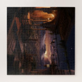 Oriental Palace Night View Puzzle (Horizontal)
