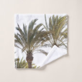Oriental Palm Trees #1 #tropical #wall #art Badhandtuch Set (Waschlappen)