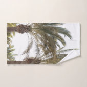 Oriental Palm Trees #1 #tropical #wall #art Badhandtuch Set (Handtuch)