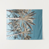 Oriental Palm Trees Vibes #1 #tropical #wall #art Wandteppich (Vorderseite (Horizontal))