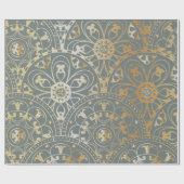 Oriental Pattern Mandala - Wrapping Paper Geschenkpapier (Flach)
