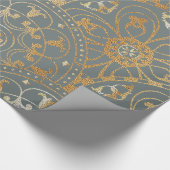 Oriental Pattern Mandala - Wrapping Paper Geschenkpapier (Ecke)