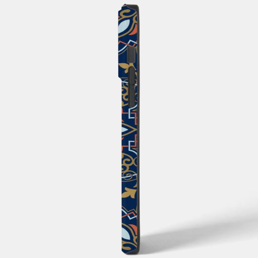 Oriental Pattern Telefon Case-Mate iPhone Hülle (Rückseite / Links)