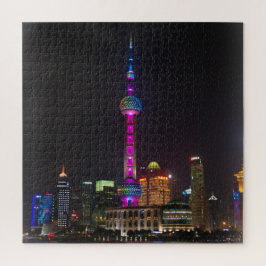 Oriental Pearl Tower - Shanghai - 20x20 - 676 Stk. Puzzle
