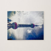 Oriental Pearl Tower - Shanghai - 8 x 10 Zoll Puzzle (Horizontal)