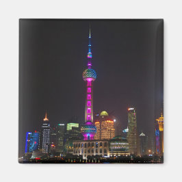 Oriental Pearl Tower - Shanghai, China - Magnet