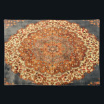 Oriental Persian Carpet Pattern Stofftischset<br><div class="desc">Türkisches orientalisches Muster</div>