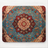 Oriental Persian Carpet Sapphire Red Mousepad (Vorne)