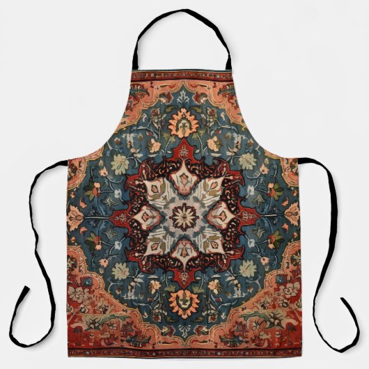 Oriental Persian Carpet Snowflake Schürze (Vorderseite)