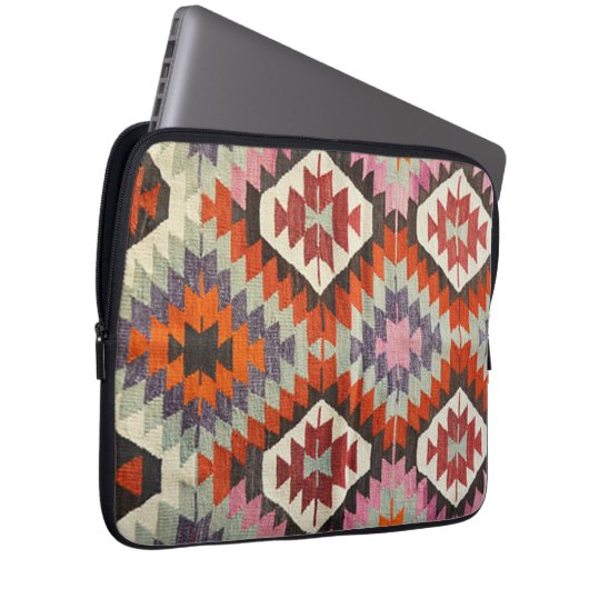 Oriental Persian Kilim Tepet Laptopschutzhülle (Vorne Rechts)