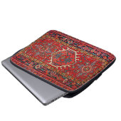 Oriental Persian Türkischer Rudelteppich Laptopschutzhülle (Vorne Knopf)