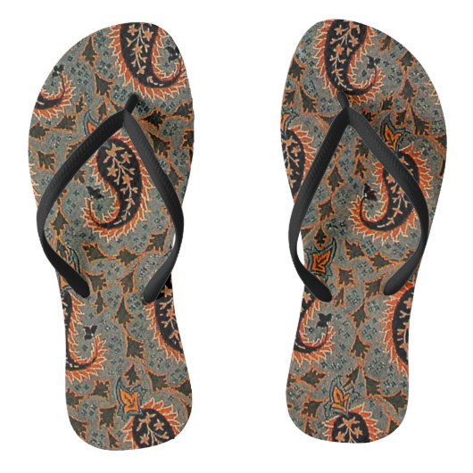 Oriental Persian , Türkisches Paisley Pattern Badesandalen (Fußbett)