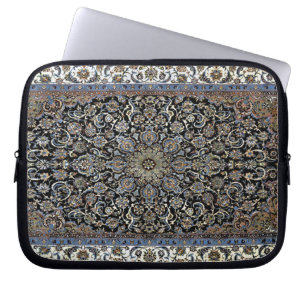 Oriental Persian Turkish Ruder Teppich Floral Laptopschutzhülle
