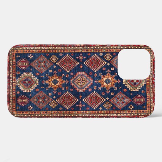 Oriental Persian Turkish Rug Pattern Case-Mate iPhone Hülle (Rückseite (Horizontal))