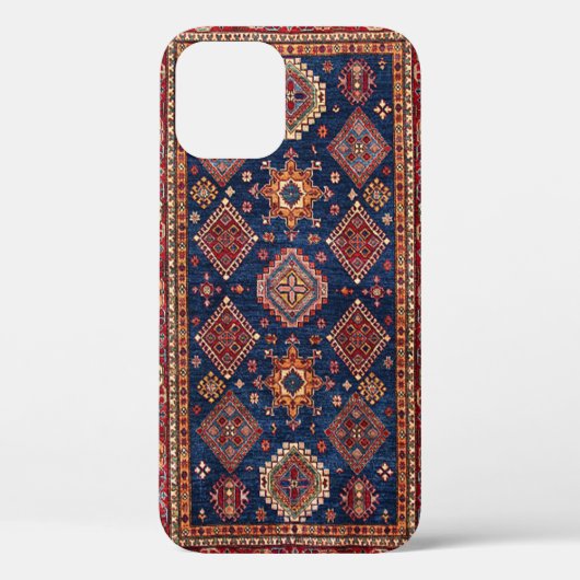 Oriental Persian Turkish Rug Pattern Case-Mate iPhone Hülle (Rückseite)