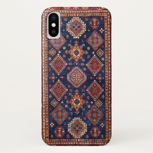 Oriental Persian Turkish Rug Pattern Case-Mate iPhone Hülle (Rückseite)