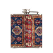 Oriental Persian Turkish Rug Pattern Flachmann (Rückseite)