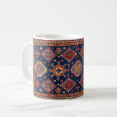 Oriental Persian Turkish Rug Pattern Kaffeetasse (Vorderseite Links)