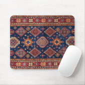 Oriental Persian Turkish Rug Pattern Mousepad (Mit Mouse)