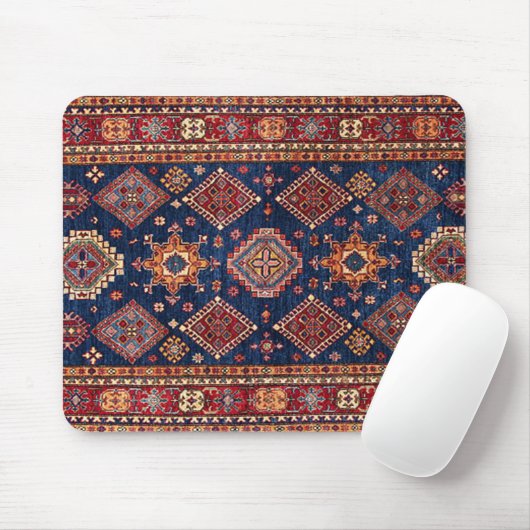 Oriental Persian Turkish Rug Pattern Mousepad (Mit Mouse)