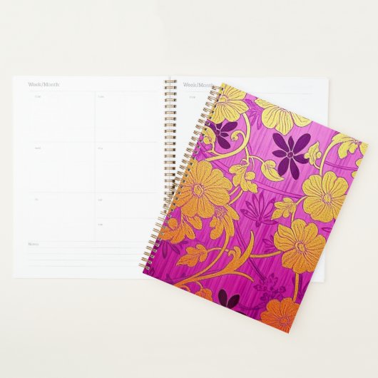 ORIENTAL Pink Golden Pattern - Notebook, Planer (Anzeige)