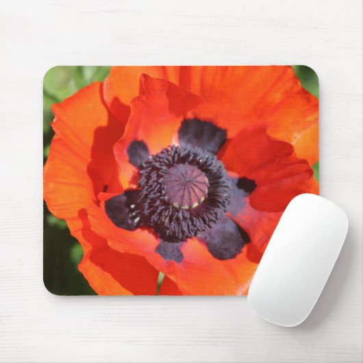 Oriental Poppy Blume Mousepad (Mit Mouse)