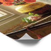 Oriental Poppy und Coleus | Jessica Hayllar Poster (Ecke)