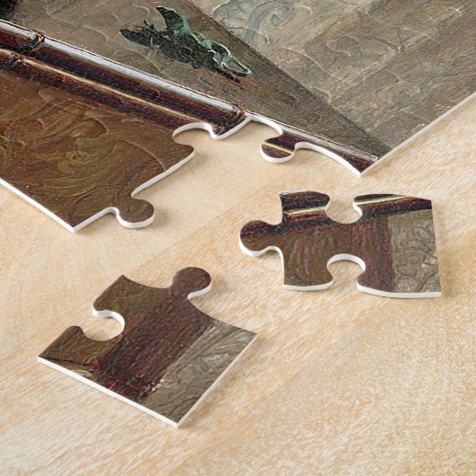 Oriental Poppy und Coleus | Jessica Hayllar Puzzle (Seite)