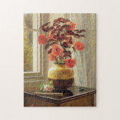 Oriental Poppy und Coleus | Jessica Hayllar Puzzle (Vertikal)